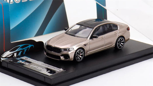 1:64 BMW M5 F90 Champagne Gold MJ Model Limited Edition 999PCS ONLY DIECAST Civil Car Model