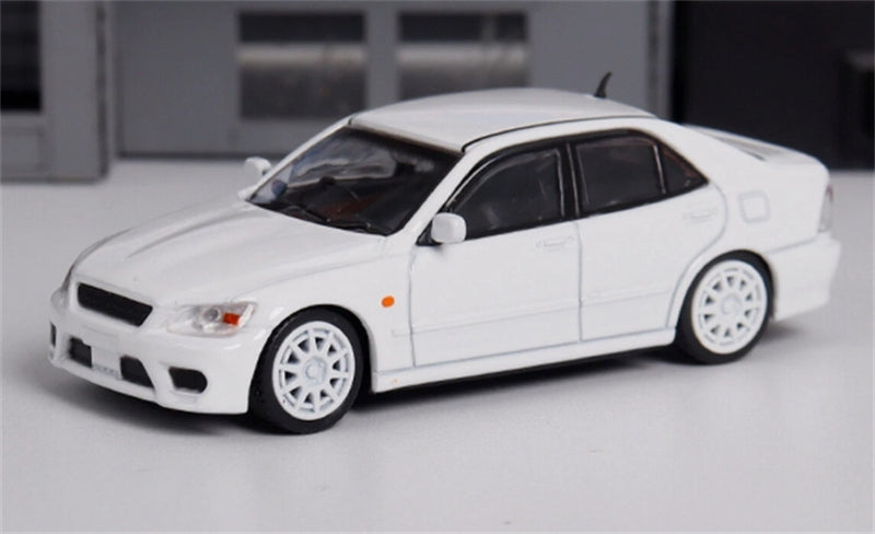 BBS Toyota Altezza RS200 SXE10 White Limited Edition 499pcs ONLY 1:64 Car Pre-built Model