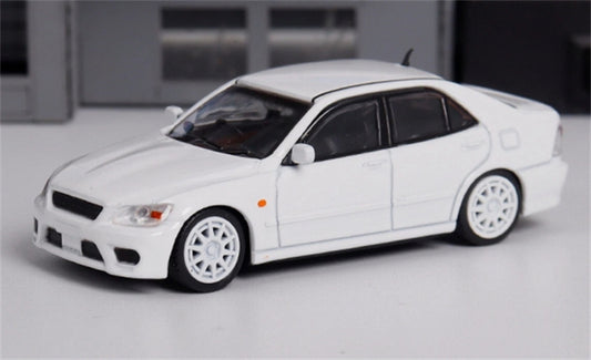 BBS Toyota Altezza RS200 SXE10 White Limited Edition 499pcs ONLY 1:64 Car Pre-built Model