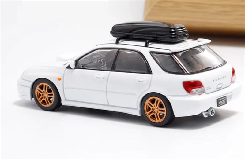 1:64 Subaru Impreza WRX STI 8th Generation Wagon  White Furuya DIECAST Model
