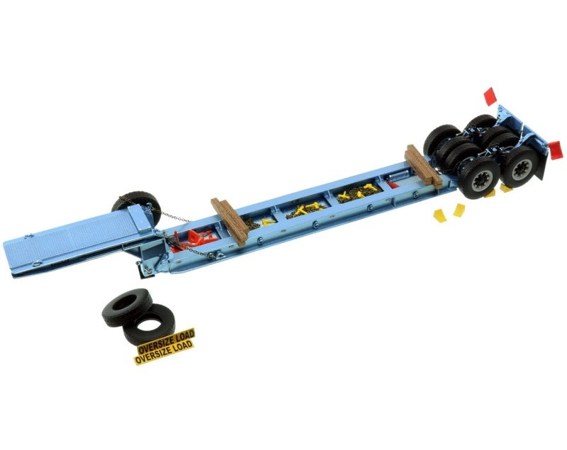 1:50 Rogers  1950s 90-Ton Beam Heavy Haul Replicas  Metallic Light Blue DIECAST Model