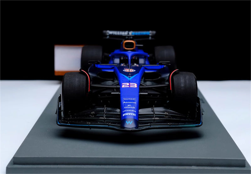 Spark Williams FW45 Racing 10th Place GP Bahrain 2023 #23 Albon 1:18 Resin car