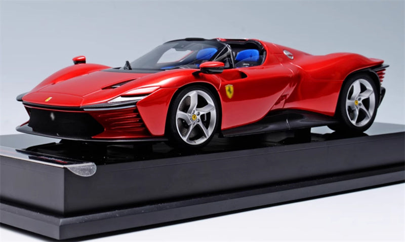 1:18 Ferrari daytona sp3 red Amalgam convertible Resin Car Model view1
