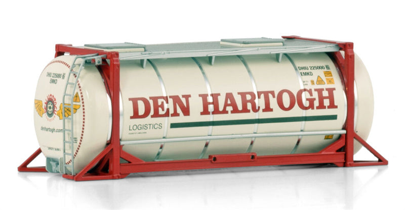 WSI 20FT TANK CONTAINER Den Hartogh Logistics 1:50 Truck Pre-built Model
