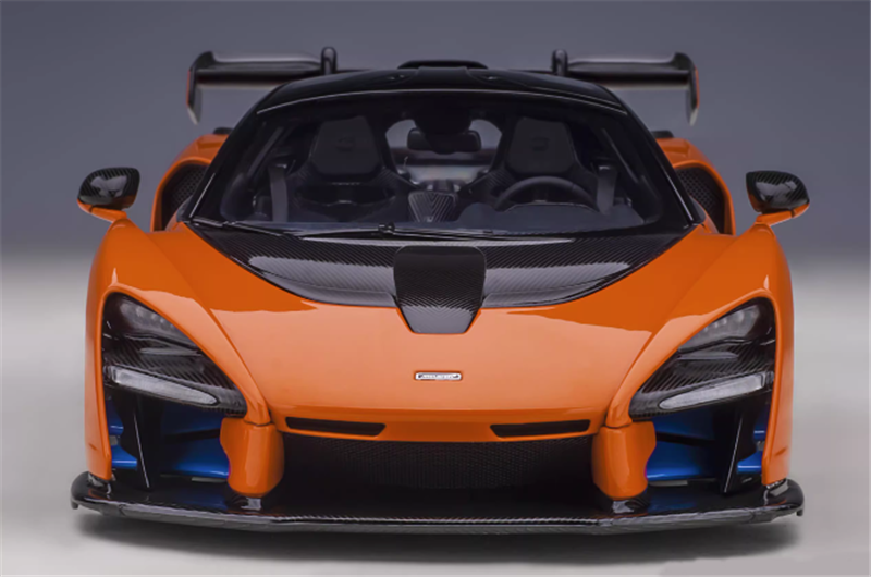 AUTOART McLaren Senna orange 1:18car Pre-a Model