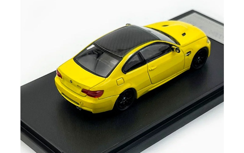 1:64 BMW M3 E92  Yellow Fine model  Limited Edition 699PCS ONLY DIECAST Model