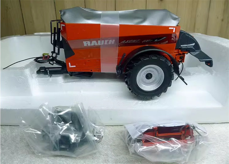 ROS Axent 100.1 Rauch agricultural fertilizer tractor trailer Red 1:32 Truck Accessories Pre-built Model