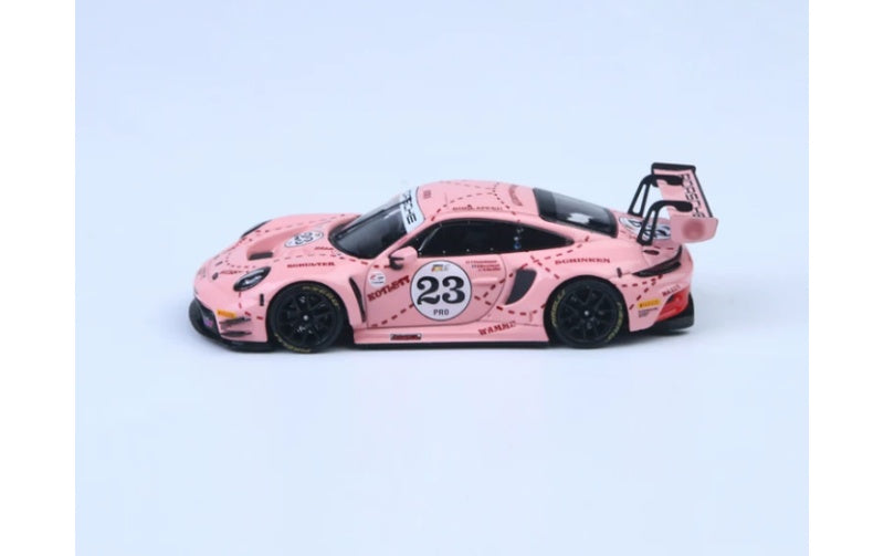 1:64 Porsche 911 GT3 R  Pink Pig STAR RACE #23  DIECAST Model