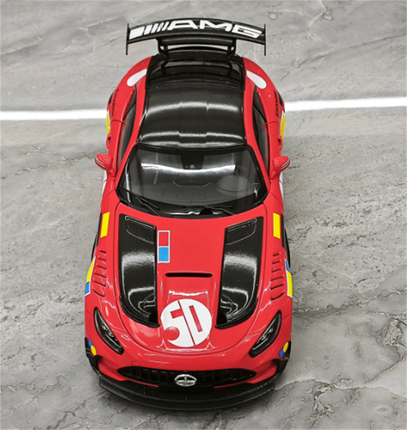 1:18 Mercedes-Benz AMG GT BLACK SERIES  50th Anniversary Red MINICHAMPS  DIECAST Model