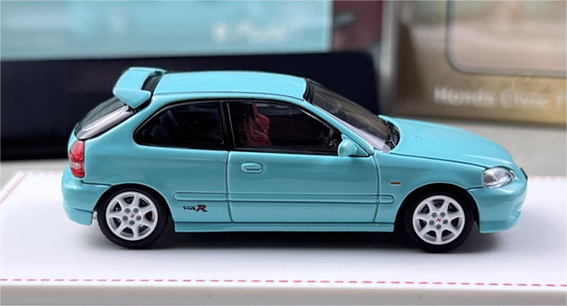 Focal Horizon Honda Civic EK9 Type-R 1st Generation Blue Limited Edition 999PCS ONLY 1:64 Car Pre-built Model view4