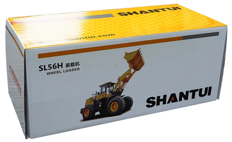 SHANTUI SL56H pure electric wheeled Loader new energy yellow 1:35 Truck Pre-built Model
