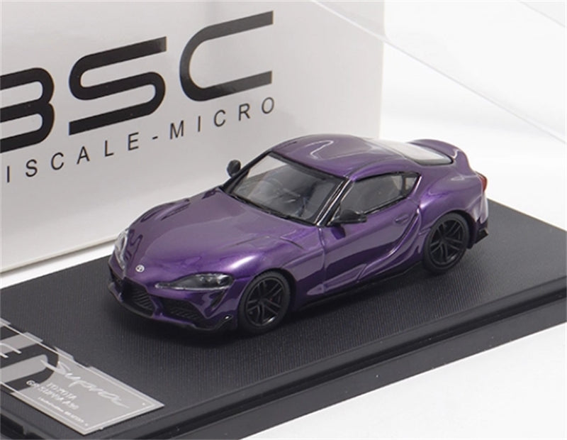 1:64 Toyota GR Supra A90 Purple BSC DIECAST Limited Edition 499pcs ONLY Model