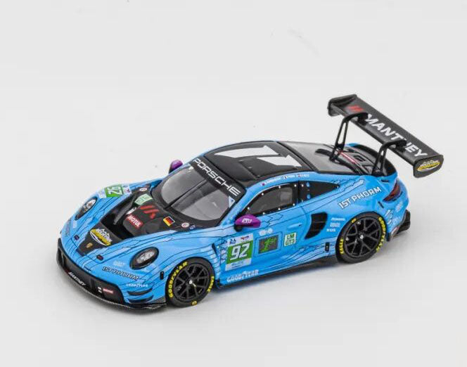Trends Hobby TH 1:64 Porsche 911 GT3 R Le mans 2025 LMGT3  Winner #92 Diecast Model
