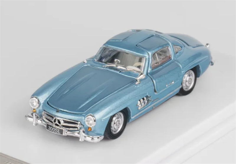 1:64 Mercedes Benz W198 300SL Ice Blue BSC DIECAST Limited Edition 999pcs ONLY Model