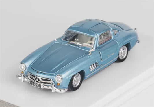 1:64 Mercedes Benz W198 300SL Ice Blue BSC DIECAST Limited Edition 999pcs ONLY Model