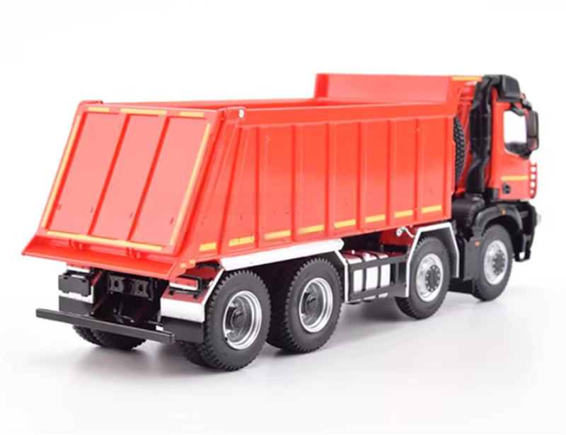 Modimio Russia Kamaz 65951 5th generation K5 dump truck Red 1:43 Truck Pre-built Airliner Model Display view4
