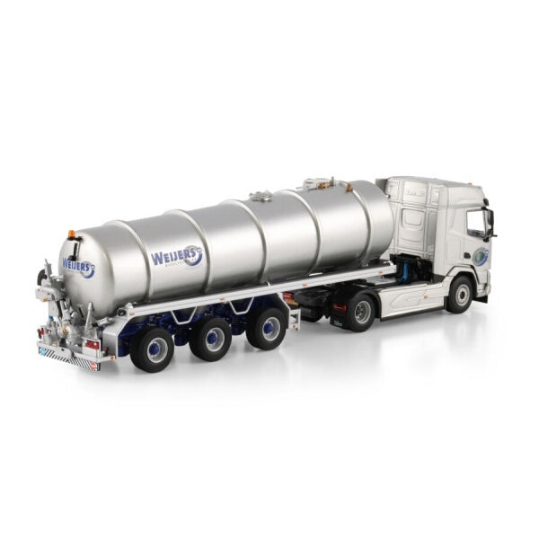 1:50 DAF WEIJERS RIOOLTECHNIEK XF 4X2 TANK TRAILER 3 AXLE WSI   Diecast Model