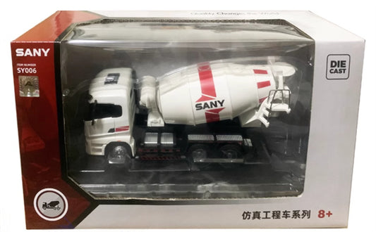 SANY SY006 mixer truck 1:50 Truck Pre-built Model