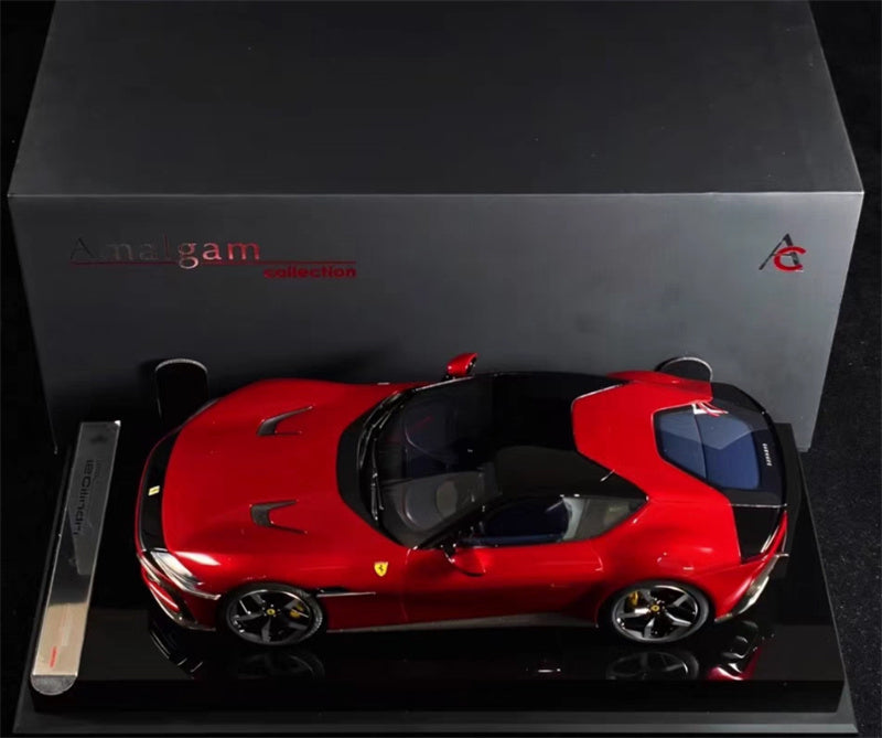 1:18 Ferrari 12 Cilindri red Amalgam Resin Car Model view11
