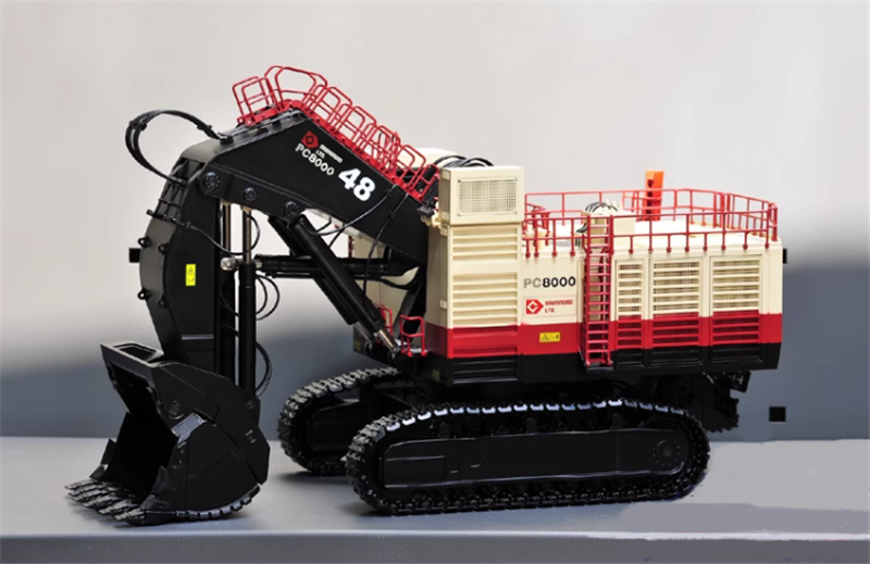 BYMO KOMATSU Excavator PC8000-6 Electric Shovel "Drummond " 1:50 Truck Pre-a Model
