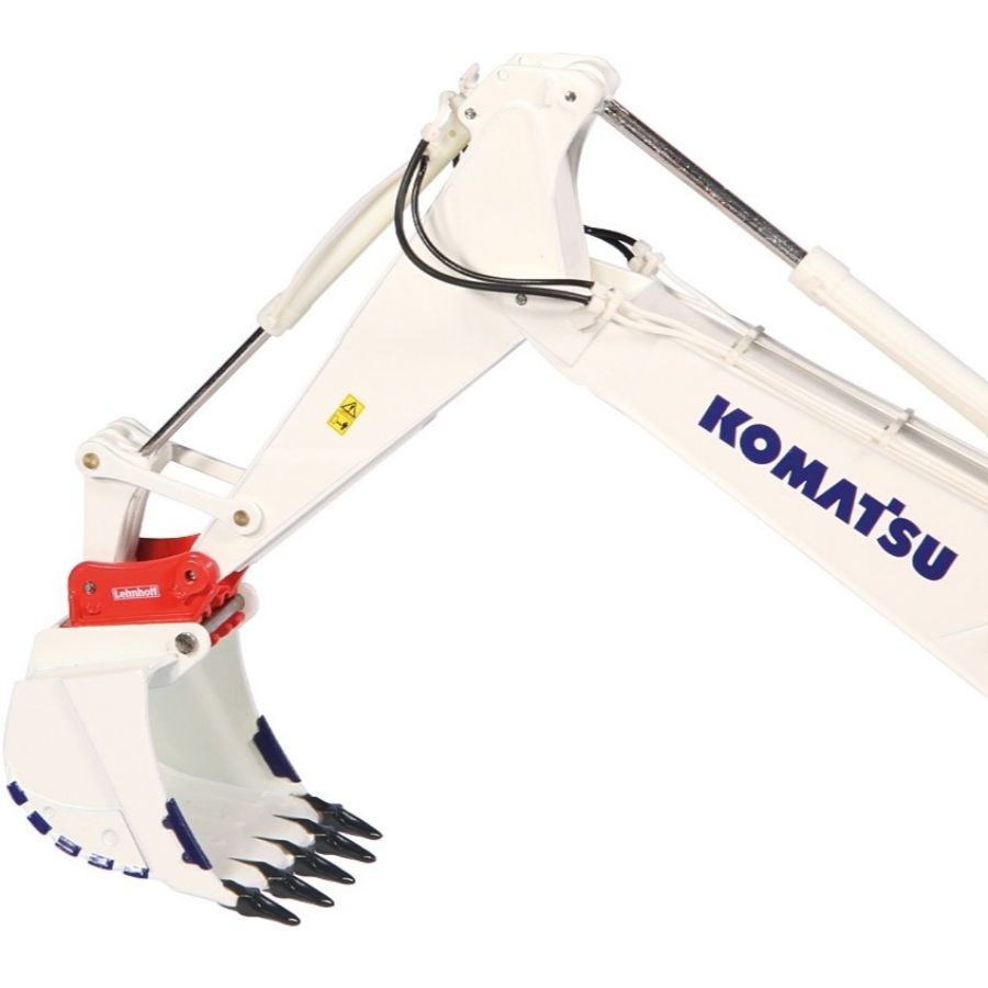 NZG KOMATSU PC1250-11 excavator white 1/50 DIECAST 0