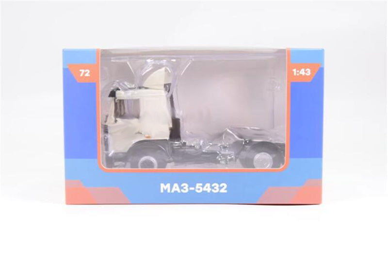Modimio Soviet Belarus third-generation MAZ-5432 heavy-duty tractor 1/43 Truck Pre-built Model