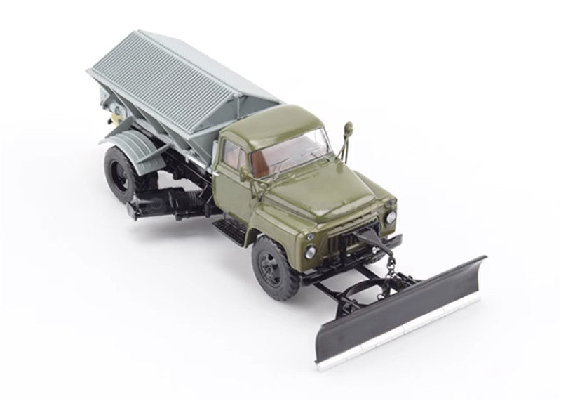 StartScaleModels Russia PR-53(52) Snowplow Sand Spreader 1/43 Truck Pre-built Model