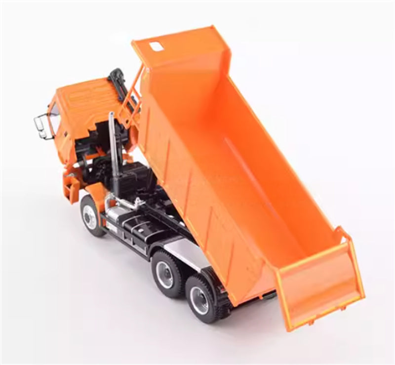 Modimio Russian Heavy Duty Truck Kamaz-65802-87(S5) dump truck 1:43 Truck Pre-built Airliner Model Display view2