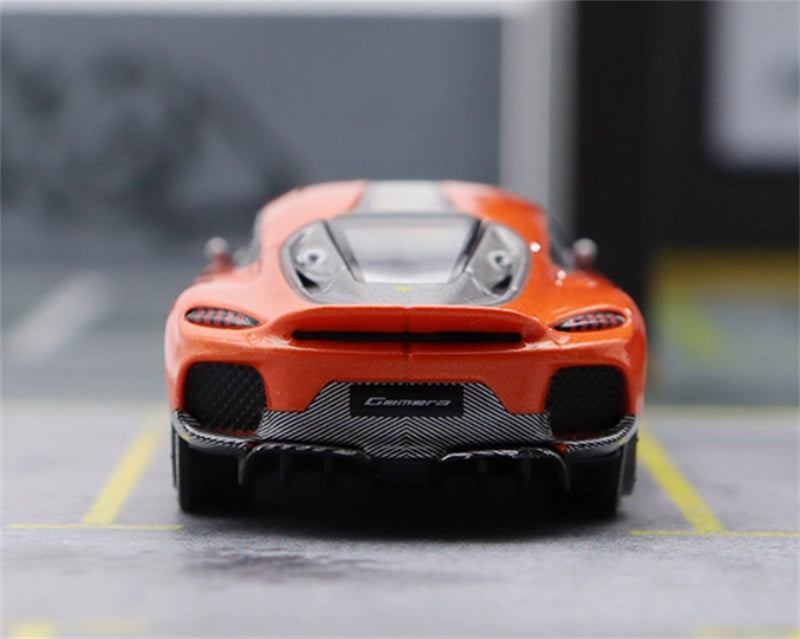 HKM Premium Koenigsegg Gemera Orange 1:64 Car Pre-built Model view7