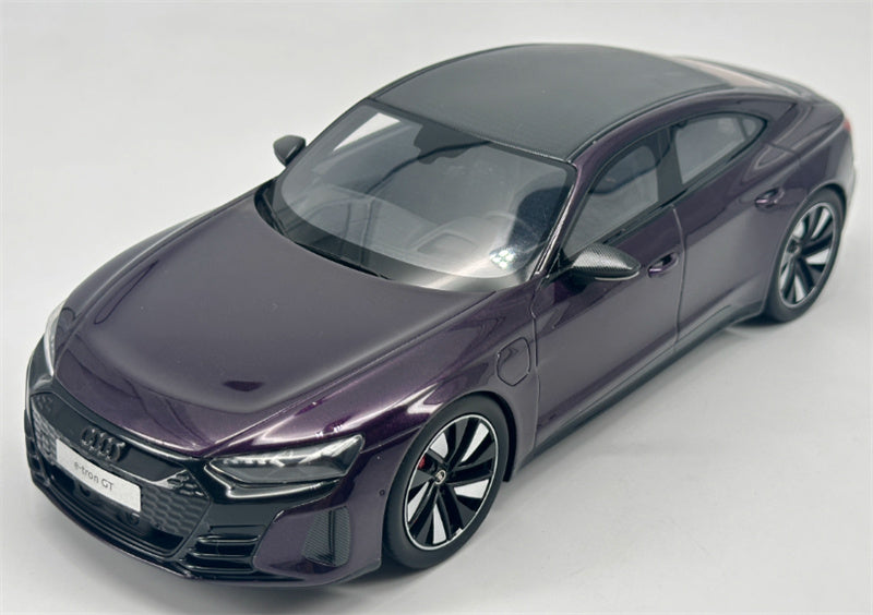 GT Spirit Audi RS E-TRON GT VELVET VIOLET Limited Edition 1:18 Car Pre-built Model view1