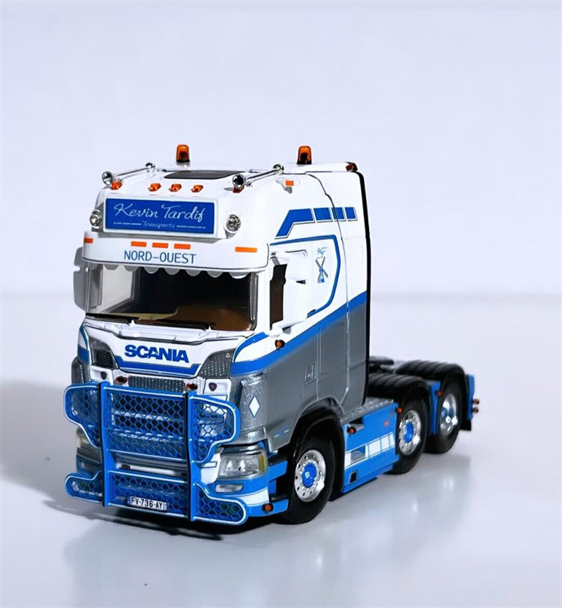 WSI SCANIA S HIGHLINE CS20H 6X2 TWINSTEER KEVIN TARDIF 1:50 Truck Pre-built Model