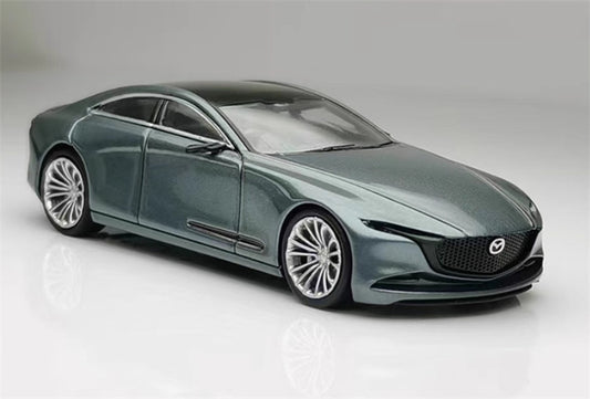 Rhino Model MAZDA VISION Coupe Concept Metal gray Limited Edition 799PCS ONLY 1:64 Car Pre-built Model view1