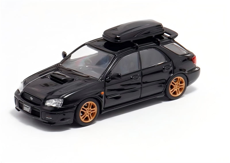 1:64 Subaru Impreza WRX STI 8th Generation Wagon  Black Furuya DIECAST Model
