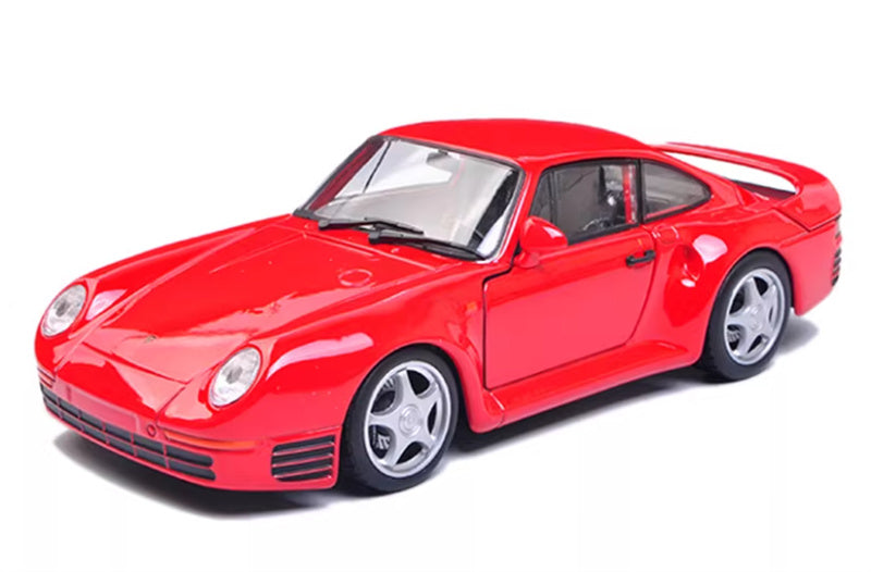 1:24 Porsche 959 COUPE  Red  WELLY  DIECAST Car Model
