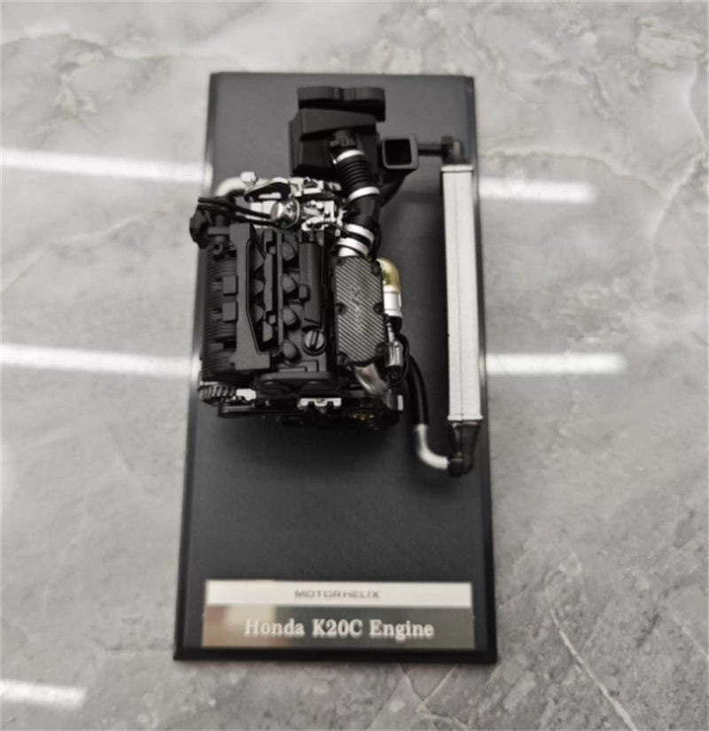MOTORHELIX Honda K20C FL5 Civic ENGINE 1:18 Car Accessories Pre-built Model view2