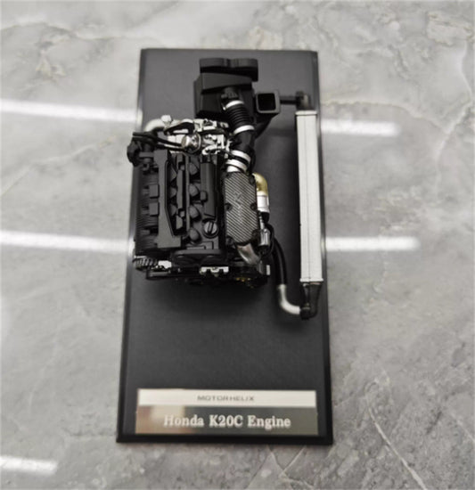 MOTORHELIX Honda K20C FL5 Civic ENGINE 1:18 Car Accessories Pre-built Model view2