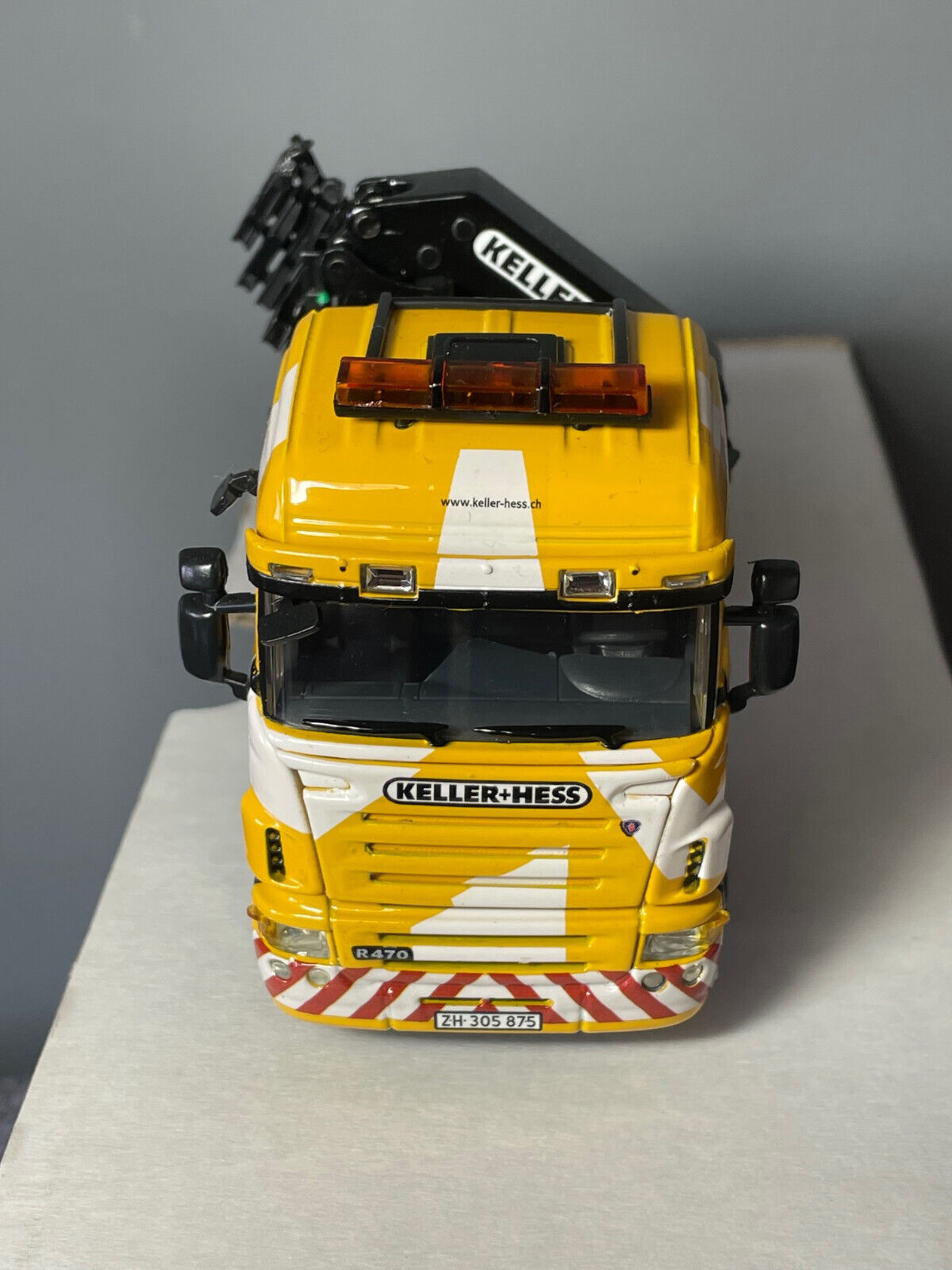 WSI SCANIA PALFINGER SET KELLER & HESS 1:50 DIECAST Truck Lorry
