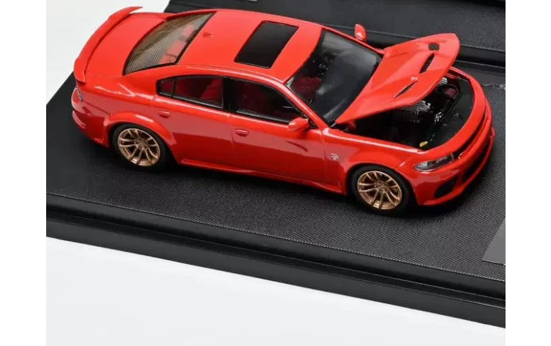 1:64 DODGE Charger SRT  Fury Red 7CM MODEL  Limited Edition 599PCS ONLY DIECAST Model