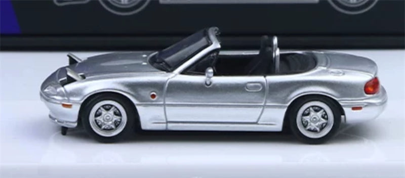 1:64 Mazda MX-5 silver ATS DIECAST Civil Car Model