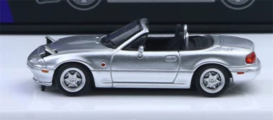 1:64 Mazda MX-5 silver ATS DIECAST Civil Car Model