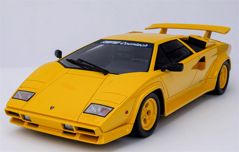 GT Spirit Lamborghini Countach KOENIG SPECIALS GT Yellow 1:18 Car Pre-built Model view7