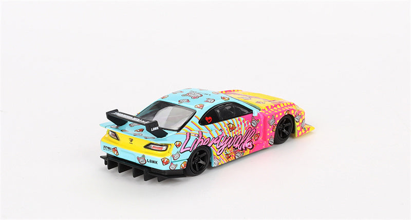 1:64 Nissan SILVIA S15 LB-Super Silhouette LBWK KUMA MINIGT DIECAST Model