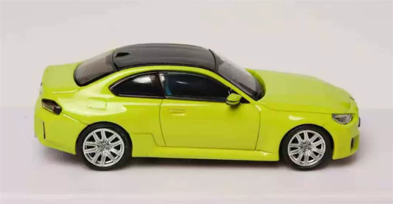 1:64 BMW M2 G87 St. Paul's Yellow Howie Model DIECAST Civil Car Model