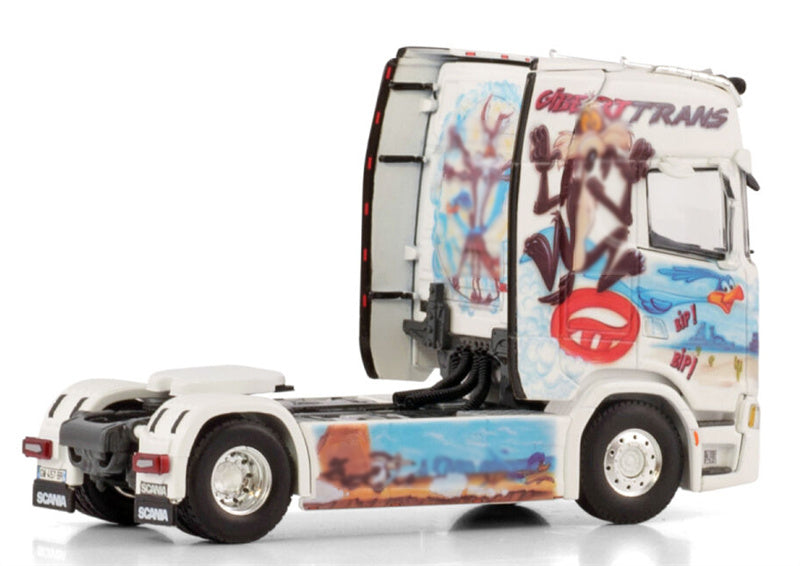 WSI SCANIA S HIGHLINE CS20H 4X2 Giberttrans 1:50 Truck Pre-built Model