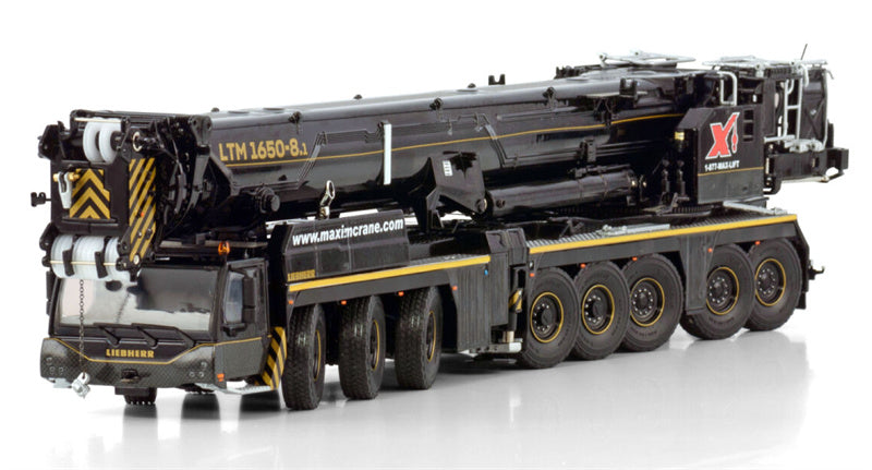 WSI LIEBHERR LTM 1650-8.1 Crane Maxim Crane Works L.P. 1:50 DIECAST Truck Lorry