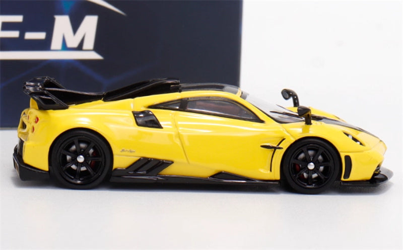XF MODEL Pagani Imola supercar Yellow 1:64 Car Pre-built Model view3