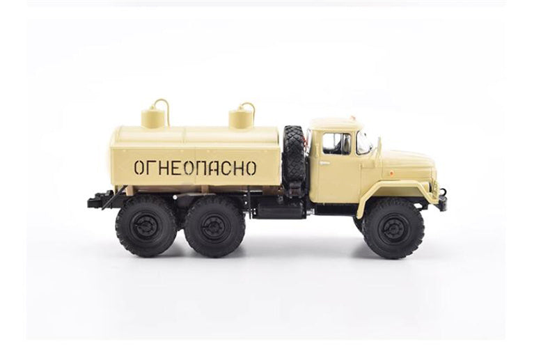 Modimio Soviet Leutov Forest Wilderness Swamp Off road Oil Transport Vehicle MA-4A(ZIL-131) 1:43 Truck Pre-built Model