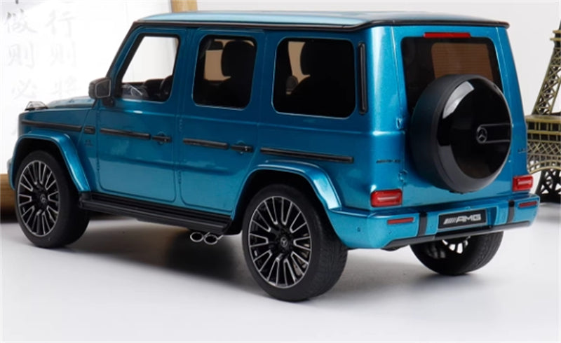 1:18 Mercedes-Benz G63 AMG 2024  Hyper Blue Magno GT SPIRIT  Resin Model