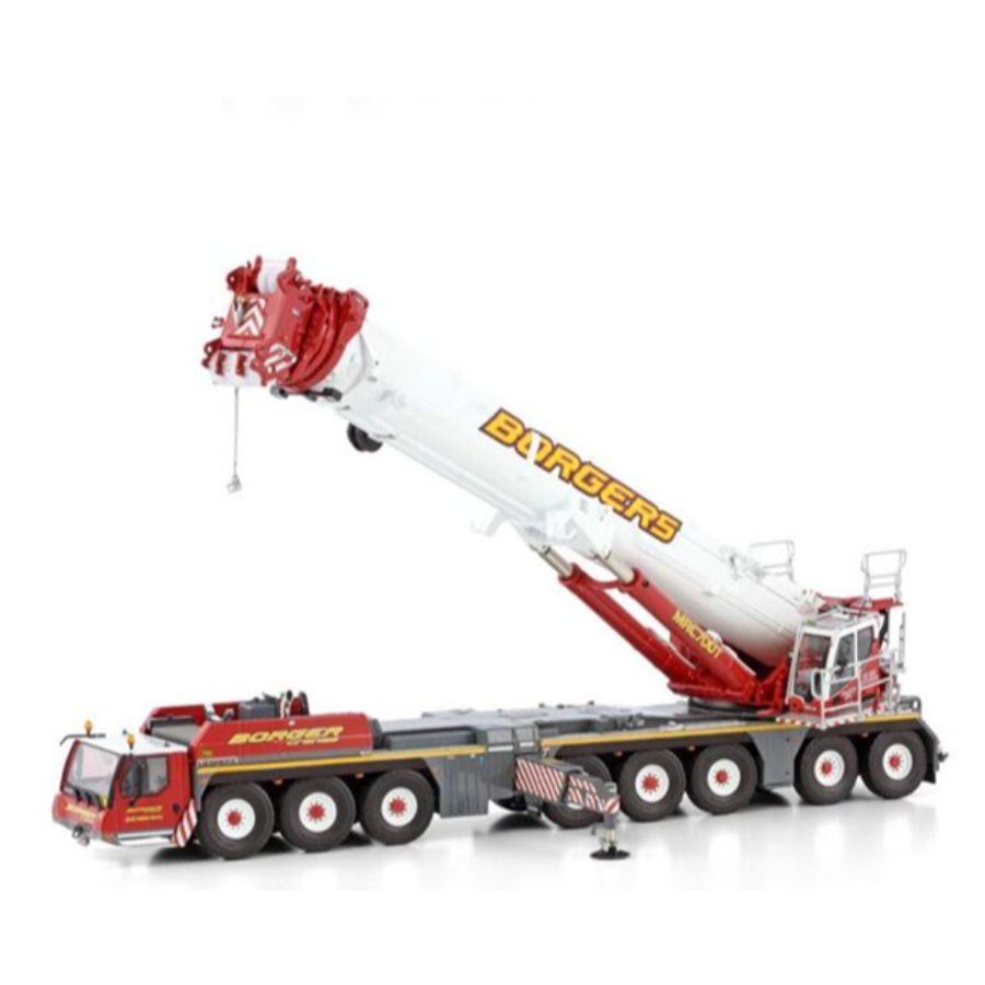WSI LIEBHERR LTM 1650-8.1 Crane BORGER CRANES 1:50  DIECAST Truck Lorry