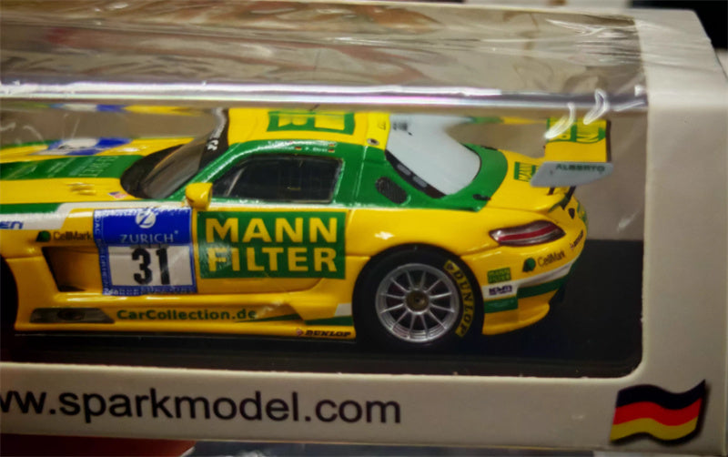1:43 spark Mercedes Benz SLS AMG GT3 24H Nurburgring 2015 #31 P.SCHMIDT view9